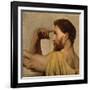 Study for Phidias in the Apotheosis of Homer, 1827-Jean Auguste Dominique Ingres-Framed Giclee Print