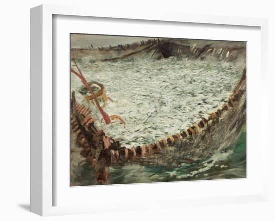 Study for 'Pilchards', C.1897-Charles Napier Hemy-Framed Giclee Print