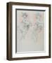 Study for Plate 12 from 'Documents Decoratifs', 1902-Alphonse Mucha-Framed Giclee Print