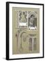 Study for Plate 43 from 'Documents Decoratifs', 1902-Alphonse Mucha-Framed Giclee Print