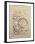 Study for Plate 59 from 'Documents Decoratifs', 1902-Alphonse Mucha-Framed Giclee Print