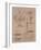 Study for Plate 69 of 'Documents Decoratifs', 1902-Alphonse Mucha-Framed Giclee Print