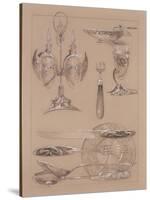 Study for Plate 69 of 'Documents Decoratifs', 1902-Alphonse Mucha-Stretched Canvas