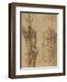 Study for Polycrates Crucifixion, C.1662-Salvator Rosa-Framed Giclee Print