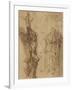 Study for Polycrates Crucifixion, C.1662-Salvator Rosa-Framed Giclee Print