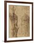 Study for Polycrates Crucifixion, C.1662-Salvator Rosa-Framed Giclee Print