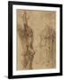 Study for Polycrates Crucifixion, C.1662-Salvator Rosa-Framed Giclee Print