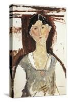 Study for Portrait of Beatrice Hastings-Amedeo Modigliani-Stretched Canvas