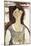Study for Portrait of Beatrice Hastings-Amedeo Modigliani-Mounted Giclee Print