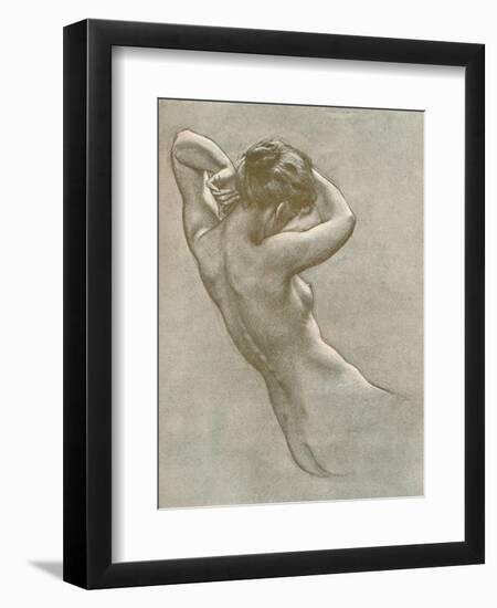 Study for Prospero Summoning Nymphs and Deities, C1902, (1903)-Herbert James Draper-Framed Premium Giclee Print