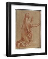 Study for Raising of Lazarus, C. 1677-Francois Verdier-Framed Giclee Print