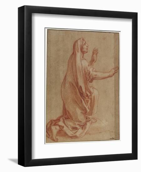 Study for Raising of Lazarus, C. 1677-Francois Verdier-Framed Giclee Print