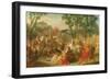 Study for Rape of the Sabines-Gabriel Francois Doyen-Framed Giclee Print