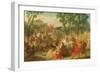 Study for Rape of the Sabines-Gabriel Francois Doyen-Framed Giclee Print