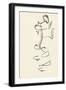 Study for 'Red Stone Dancer', 1914-Henri Gaudier-brzeska-Framed Giclee Print