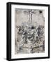 Study for Sculpture, by Benvenuto Cellini (1500-1571), Italy, 16th Century-null-Framed Giclee Print