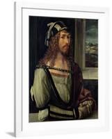 Study for Self Portrait with a Glove, circa 1498-Albrecht Dürer-Framed Giclee Print