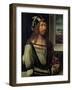 Study for Self Portrait with a Glove, circa 1498-Albrecht Dürer-Framed Giclee Print