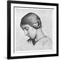 Study for St Elizabeth of Hungary, C1895-Marianne Stokes-Framed Giclee Print