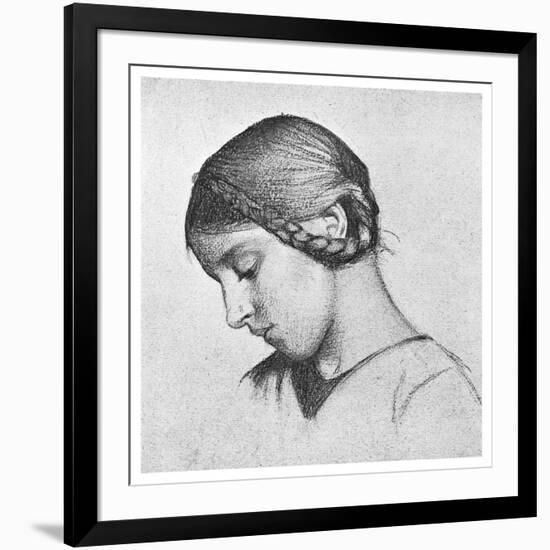 Study for St Elizabeth of Hungary, C1895-Marianne Stokes-Framed Giclee Print