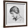Study for St Elizabeth of Hungary, C1895-Marianne Stokes-Framed Premium Giclee Print