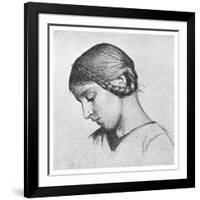 Study for St Elizabeth of Hungary, C1895-Marianne Stokes-Framed Premium Giclee Print