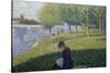 Study for Sunday on la Grande Jatte-Georges Seurat-Stretched Canvas