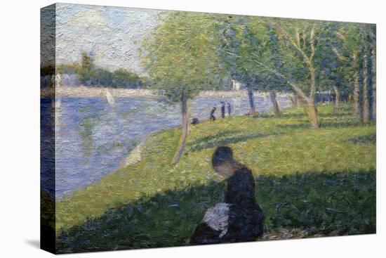 Study for Sunday on la Grande Jatte-Georges Seurat-Stretched Canvas