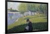 Study for Sunday on la Grande Jatte-Georges Seurat-Framed Giclee Print