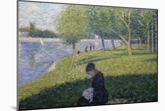 Study for Sunday on la Grande Jatte-Georges Seurat-Mounted Giclee Print