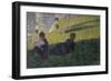 Study for Sunday on la Grande Jattte-Georges Seurat-Framed Giclee Print