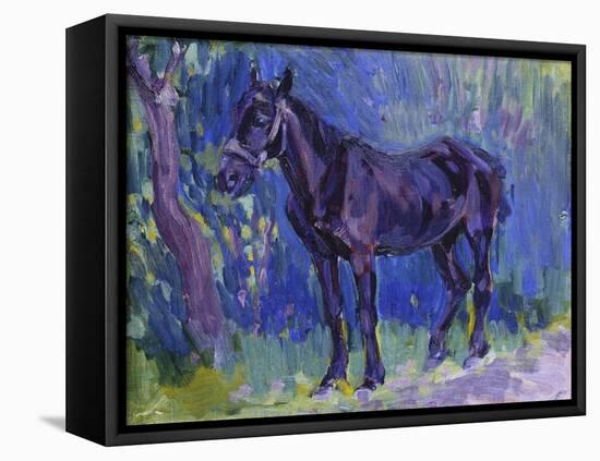 Study for Sussex Farm Horse, C. 1904-6-Robert Polhill Bevan-Framed Stretched Canvas