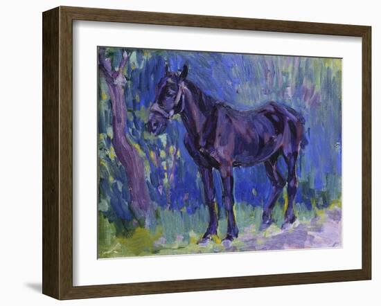 Study for Sussex Farm Horse, C. 1904-6-Robert Polhill Bevan-Framed Giclee Print