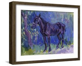 Study for Sussex Farm Horse, C. 1904-6-Robert Polhill Bevan-Framed Giclee Print