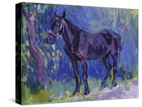 Study for Sussex Farm Horse-Robert Bevan-Stretched Canvas