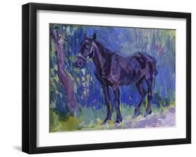 Study for Sussex Farm Horse-Robert Bevan-Framed Giclee Print