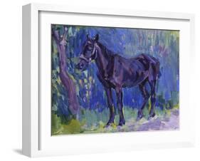 Study for Sussex Farm Horse-Robert Bevan-Framed Giclee Print