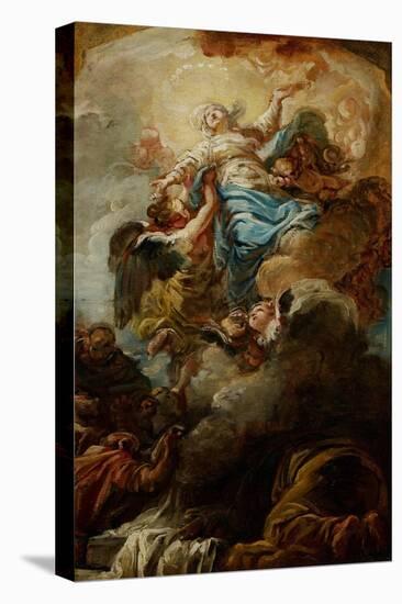 Study for the Assumption of the Virgin, C.1760-Jean Baptiste Deshays De Colleville-Stretched Canvas