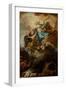 Study for the Assumption of the Virgin, C.1760-Jean Baptiste Deshays De Colleville-Framed Giclee Print