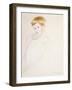 Study for the Baby for the Caress, C.1902-Mary Cassatt-Framed Giclee Print