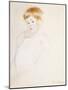 Study for the Baby for the Caress, C.1902-Mary Cassatt-Mounted Giclee Print