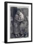 Study for "The Bereavement", 1974-Evelyn Williams-Framed Giclee Print