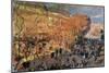 Study for "The Boulevard Des Capucines," 1874-Claude Monet-Mounted Giclee Print