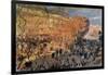 Study for "The Boulevard Des Capucines," 1874-Claude Monet-Framed Giclee Print