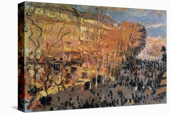 Study for "The Boulevard Des Capucines," 1874-Claude Monet-Stretched Canvas