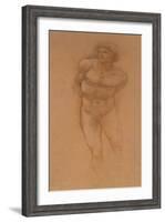 Study for 'The Car of Love'-Edward Burne-Jones-Framed Giclee Print