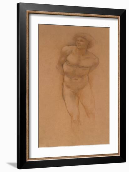 Study for 'The Car of Love'-Edward Burne-Jones-Framed Giclee Print