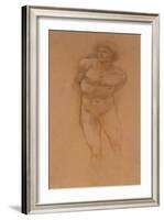 Study for 'The Car of Love'-Edward Burne-Jones-Framed Giclee Print