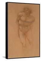 Study for 'The Car of Love'-Edward Burne-Jones-Framed Stretched Canvas