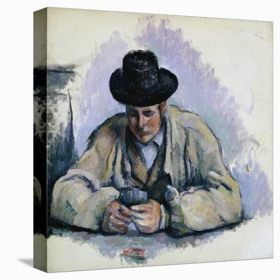 Study for The Cardplayers-Paul Cézanne-Stretched Canvas